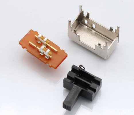 撥動開關內部結構拆解圖